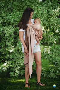 Little Frog Ringsjal - Foxy Cube - 78% kammad bomull, 22% tencel/lyocell