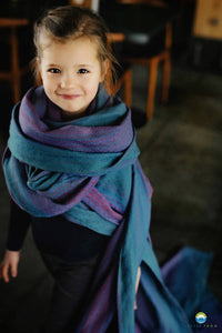 Little Frog Baby Wrap - Lovely Nightfall - 100% combed cotton