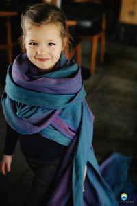Little Frog Baby Wrap - Lovely Nightfall - 100% kammad bomull