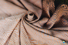 Ladda upp bild till gallerivisning, Little Frog Ringsjal - Foxy Cube - 78% kammad bomull, 22% tencel/lyocell
