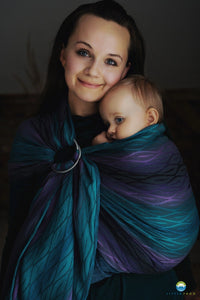 Little Frog Ring Sling - Flames of Love - 100% combed cotton