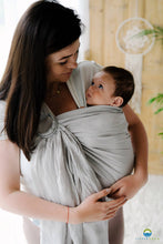 Load image into Gallery viewer, Little Frog Ring Sling - Pure Linen Fossil - 100% linen
