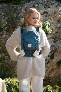 Flip X Baby Carrier - Heart2Heart Lagoon - 100% ekologisk bomull