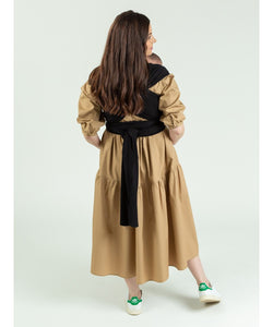 ISARA Strick-Babytragetuch - Onyx Black