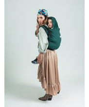Ladda upp bild till gallerivisning, ISARA Preschooler Carrier - Evergreen Linen - 100% linne
