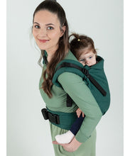 Ladda upp bild till gallerivisning, ISARA Preschooler Carrier - Evergreen Linen - 100% linne
