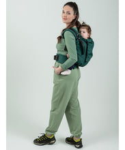 Ladda upp bild till gallerivisning, ISARA Preschooler Carrier - Evergreen Linen - 100% linne
