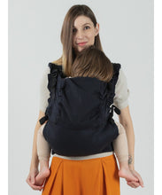 Laden Sie das Bild in den Galerie-Viewer, ISARA Preschooler Carrier - Noire - 100% bomull
