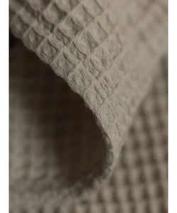 ISARA Quick Half Buckle Carrier - Cream Waffle - 100% ekologisk bomull