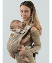 Laden Sie das Bild in den Galerie-Viewer, ISARA Quick Half Buckle Carrier - Champagne Velvet - insidan 100% ekologisk bomull
