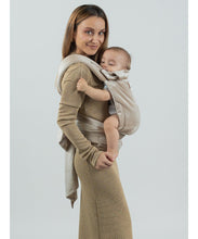 Laden Sie das Bild in den Galerie-Viewer, ISARA Quick Half Buckle Carrier - Champagne Velvet - insidan 100% ekologisk bomull
