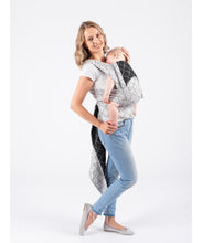 Laden Sie das Bild in den Galerie-Viewer, ISARA Quick Half Buckle Carrier - Diamonda Grey - 100% ekologisk bomull
