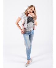 Laden Sie das Bild in den Galerie-Viewer, ISARA Quick Half Buckle Carrier - Diamonda Grey - 100% ekologisk bomull
