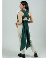 Laden Sie das Bild in den Galerie-Viewer, ISARA Quick Half Buckle Carrier - Evergreen Linen - 100% linne
