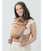 Ladda upp bild till gallerivisning, ISARA Quick Half Buckle Carrier - Macchiato - 100% ekologisk bomull
