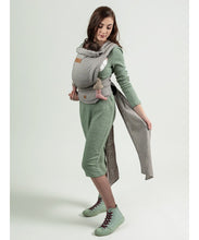 Load image into Gallery viewer, ISARA Quick Half Buckle Carrier - Misty Linen - 100% linne
