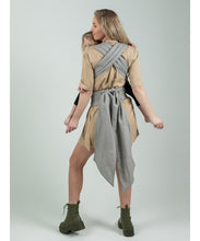 Load image into Gallery viewer, ISARA Quick Half Buckle Carrier - Misty Linen - 100% linne
