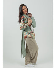 Load image into Gallery viewer, ISARA Quick Half Buckle Carrier - Sage Green Linen - 100% linne
