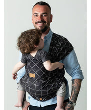 Laden Sie das Bild in den Galerie-Viewer, ISARA QuickTie Carrier - Diamonda Black - 100% ekologisk bomull
