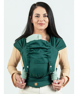 ISARA QuickTie Carrier - Evergreen Linen - 100% linne