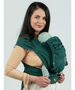ISARA QuickTie Carrier - Evergreen Linen - 100% linne