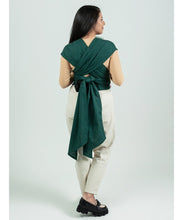 Load image into Gallery viewer, ISARA QuickTie Carrier - Evergreen Linen - 100% linne
