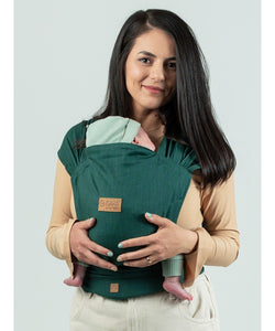 ISARA QuickTie Carrier - Evergreen Linen - 100% linne