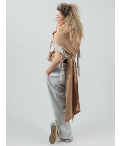 ISARA QuickTie Carrier - Macchiato - 100% bomull