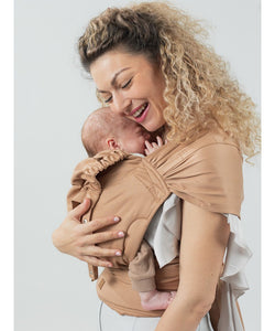 ISARA QuickTie Carrier - Macchiato - 100% bomull