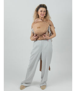 ISARA QuickTie Carrier - Macchiato - 100% bomull