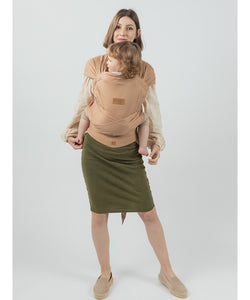 ISARA QuickTie Carrier - Macchiato - 100% bomull