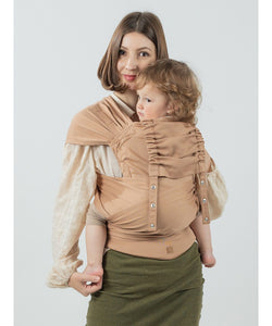 ISARA QuickTie Carrier - Macchiato - 100% bomull