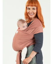 Laden Sie das Bild in den Galerie-Viewer, ISARA Strick-Babytragetuch - Rusty Rose
