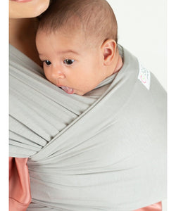 ISARA Strick-Babytragetuch - Silver Grey