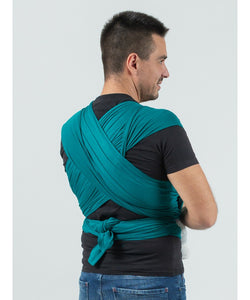 ISARA Strick-Babytragetuch - Teal