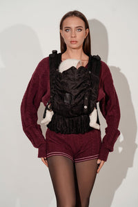 Flip Babytrage - Lilenia Black Beauty - 100% Bambusviskose