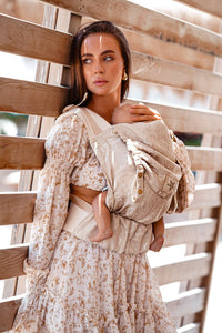 Flip Baby Carrier - Mandala Nature Lovers - 48% bambuviskos, 26% ekologisk bomull, 26% linne