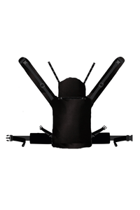 Flip X Baby Carrier - Just Black - 65% bamboo viscose, 35% organic cotton