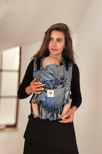Flip X Baby Carrier - Tosbik Tiaro - 50% bamboo viscose, 25% organic cotton, 24% micromodal, 1% polyester