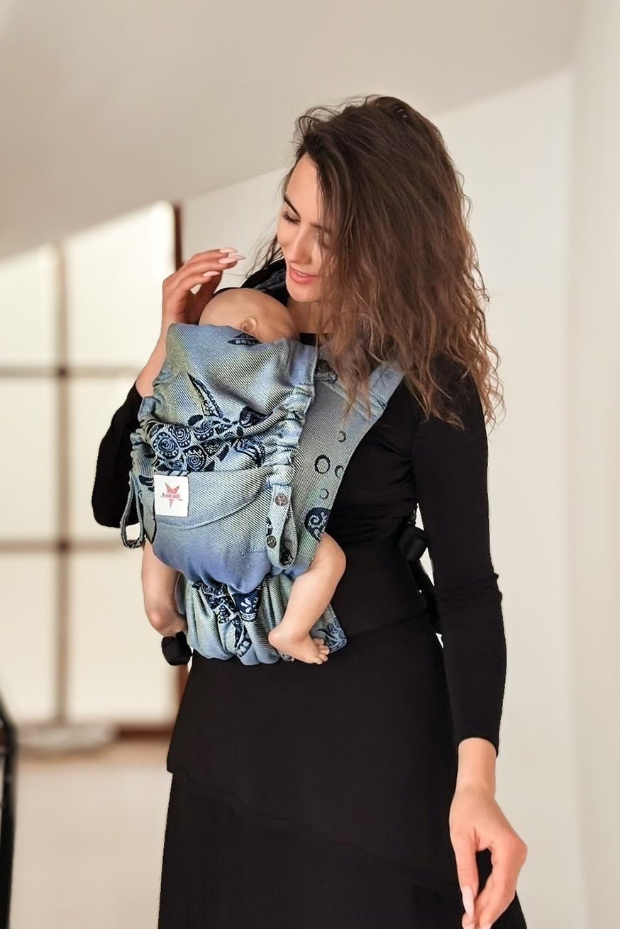 Flip X Baby Carrier - Tosbik Tiaro - 50% bamboo viscose, 25% organic cotton, 24% micromodal, 1% polyester