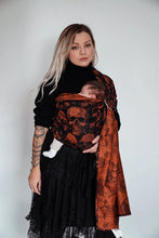 Load image into Gallery viewer, KOKADI Ring Sling - Skulls x Florian - 56% bamboo viscose, 41% organic cotton, 2% lurex, 1% polyester
