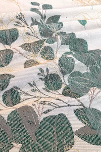 KOKADI Woven Baby Wrap/Vävd sjal - Golden Eucalyptus - 59% ekologisk bomull, 40% bambu viskos, 1% polyester