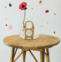 Load image into Gallery viewer, Max the Dinosaur - wooden Montessori lacing toy
