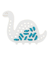 Load image into Gallery viewer, Max the Dinosaur - wooden Montessori lacing toy
