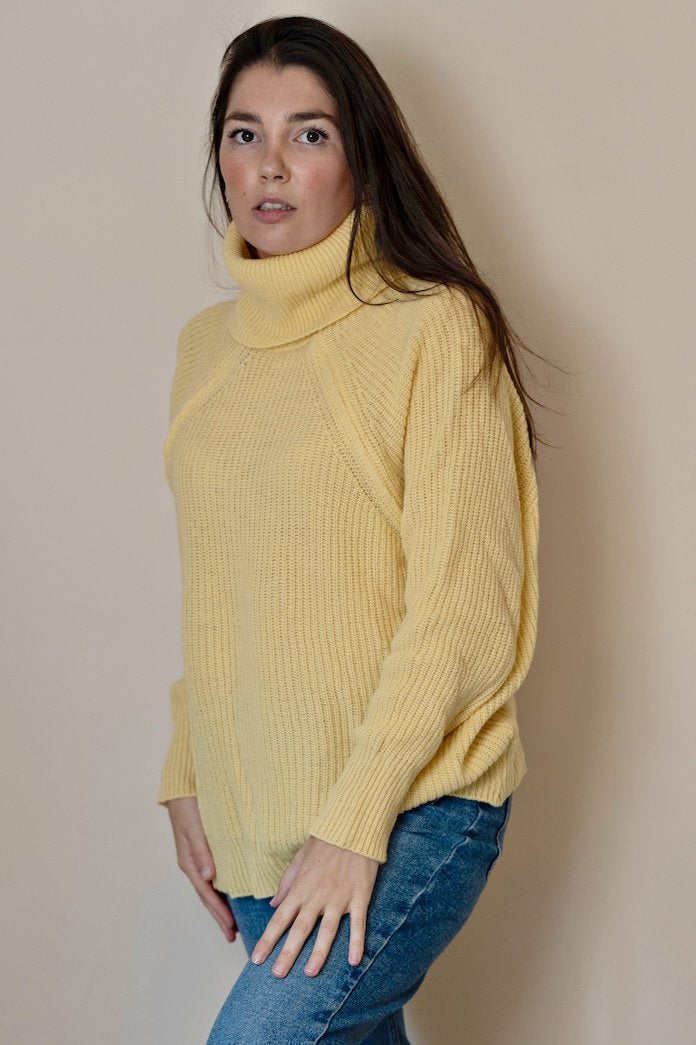 Sweet Mama amningspolotröja gul