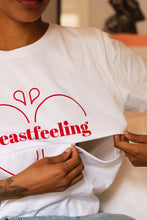Laden Sie das Bild in den Galerie-Viewer, Amningst-shirt Breastfeeling - Vit
