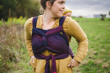 Laden Sie das Bild in den Galerie-Viewer, Girasol WrapMySol Meh Dai/half buckle - Twilight - 100% bomull
