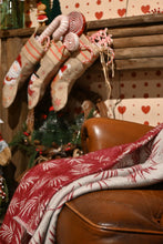 Laden Sie das Bild in den Galerie-Viewer, Yaro Blanket - Bahamas White Bordeaux Wool
