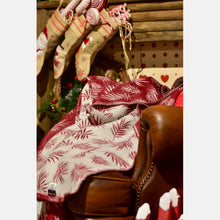 Laden Sie das Bild in den Galerie-Viewer, Yaro Blanket - Bahamas White Bordeaux Wool

