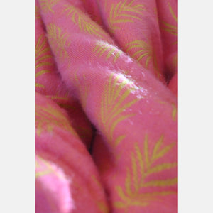 Yaro Blanket - Bahamas Yellow Pink Wool